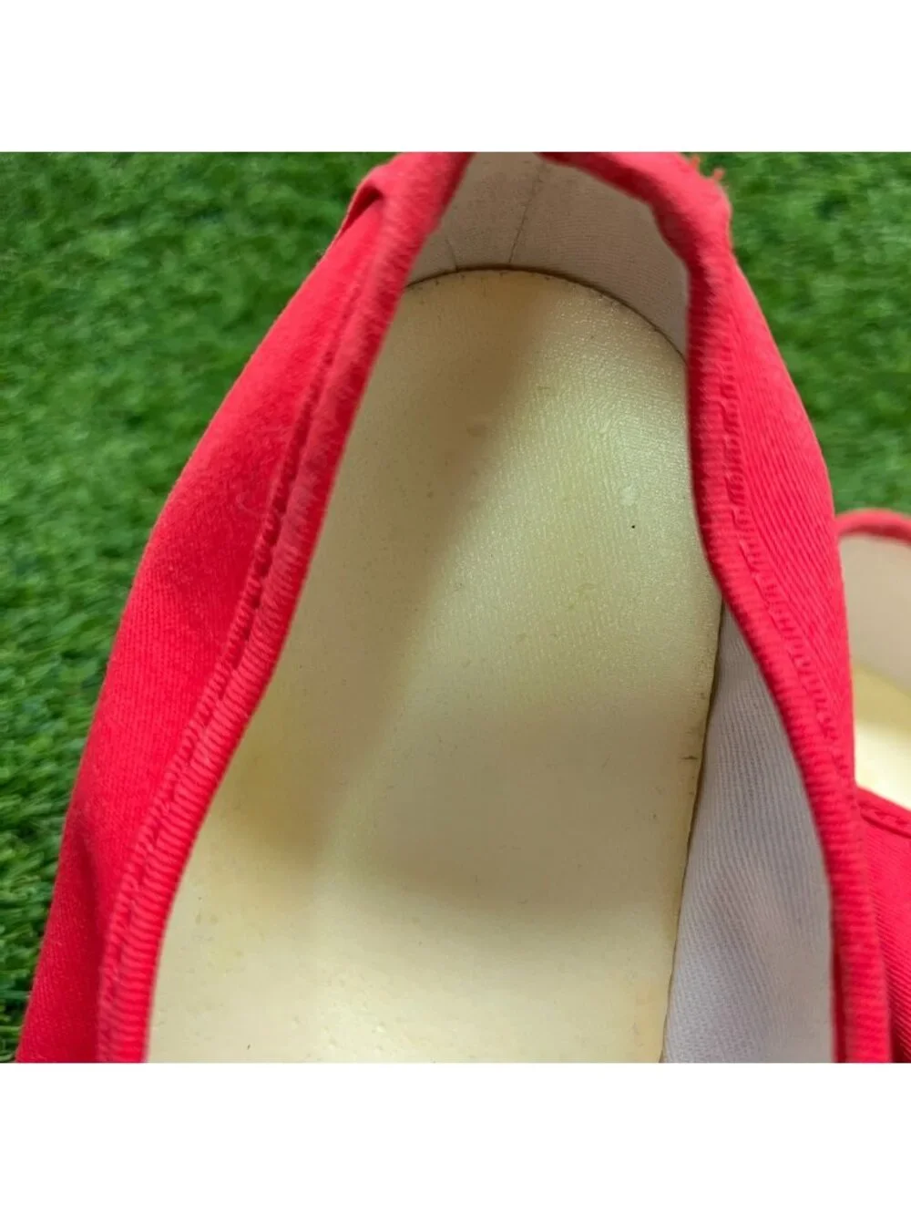 Sperry Top-Sider Seacoast Womens Size 8.5 Red Athletic Slip-On Shoes Sneakers